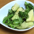 ガッチャン5's cooksnap of when they made 菜の花とアボカドのからし和え.