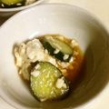 おしえてね's cooksnap of when they made 超簡単！豆腐ときゅうりの中華風サラダ！.