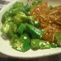 ☆ちゃん☆'s cooksnap of when they made たったこれだけ！！オクラとなめたけ♪.
