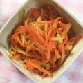 遥か遠くにいくはるか's cooksnap of when they made セロリと人参のきんぴら.