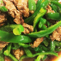 鴨吉's cooksnap of when they made 本格簡単中華☆青椒肉絲.