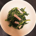 もも菌's cooksnap of when they made 春菊のマヨごま和え.