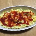 ハチコーン's cooksnap of when they made レンジでおから入り野菜たっぷりキッシュ.