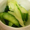 MEGuREEN's cooksnap of when they made 胡瓜とセロリでアジアン風サラダ.