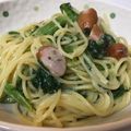 きぞぅ。's cooksnap of when they made ほうれん草とウィンナーのクリームパスタ.