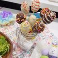 かなっぺぇぇー's cooksnap of when they made 簡単可愛いイースターエッグケーキポップ♪.
