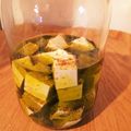 クックDM4Q4A☆'s cooksnap of when they made 【入れるだけ！】豆腐のオリーブオイル漬け.