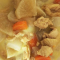 KAAASM's cooksnap of when they made 100円レシピ☆鶏皮のモツ煮込み風.