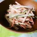 chako106HM's cooksnap of when they made うちの子大好き！ごぼうサラダ.
