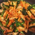 なるちゃんん's cooksnap of when they made ニラたっぷり 豚キムチ.