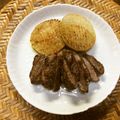 oyukidesu's cooksnap of when they made 簡単一品～大根ステーキ～.