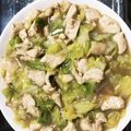 クックSA0H85☆'s cooksnap of when they made ～材料２つ！鶏とキャベツのﾄﾛｰﾘ煮～.