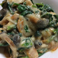 ちゃんこまんさん's cooksnap of when they made ささみ・きのこ・ほうれん草の味噌マヨ炒め.