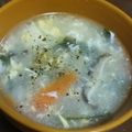 クックT4DAYK☆'s cooksnap of when they made ふわトロ♪ニラたまスープ.