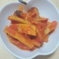 ＡＨＯ's cooksnap of when they made STAUB＊レンコンとエリンギのトマト煮.