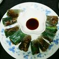 Chiroruchi's cooksnap of when they made 穴子の生春巻き.