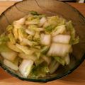 クックVNSB48☆'s cooksnap of when they made 残った白菜でざざっと作れる浅漬け.