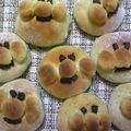 ひろこまち's cooksnap of when they made よもぎ大福パン.