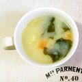 ウメ吉さん's cooksnap of when they made 茸とわかめの豆乳スープ.