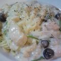 chample's cooksnap of when they made ＠クリームパスタ＠.