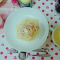 Mana_sweet's cooksnap of when they made ほうれん草とベーコンのクリームパスタ.