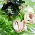 みっくママ's cooksnap of when they made レタスと海苔の和風サラダ.