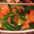 くっくのん's cooksnap of when they made ほうれん草とトマトの中華風サラダ.