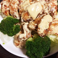こはみおのママ✩'s cooksnap of when they made 簡単★うちで人気の鶏マヨ.