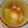haLかあちゃん's cooksnap of when they made カブとソーセージのチーズスープ.