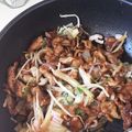 ヨウコ牛's cooksnap of when they made 府中のAKA ラム野菜炒め.