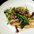 せい♪♪'s cooksnap of when they made 大人の味 ホタルイカと菜の花のパスタ.