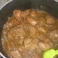 酒は好きだが弱いねん's cooksnap of when they made レバーの梅酒煮.
