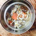 kaokaofood's cooksnap of when they made もずくとしらすとトマトのサンラータン.