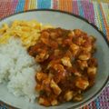 ゆきく's cooksnap of when they made 子供も喜ぶ☆チキンのトマト煮込みライス☆.