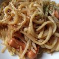 かのゆきまる's cooksnap of when they made ハマる♡にんにく＋醤油＋マヨで焼きうどん.