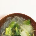 ちさこに's cooksnap of when they made 創味シャンタンで簡単☆春雨スープ♪.