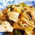 クック4GWANS☆'s cooksnap of when they made 鶏むね肉で！もやしとレタスの肉野菜炒め♪.