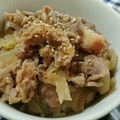 さとまま♬'s cooksnap of when they made 簡単豚丼.