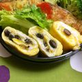 梅乃花おり's cooksnap of when they made お弁当豆豉たまご焼き.