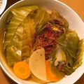 JILLの赤メガネ's cooksnap of when they made 簡単☆キャベツとコンビーフのスープ煮.