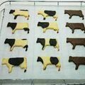 ☆ひまママ☆'s cooksnap of when they made ウシさんクッキー用の生地。(卵不使用).