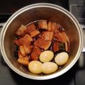 sae☆★'s cooksnap of when they made 圧力鍋無し！やわらか豚の角煮♪.