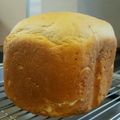 パカネ's cooksnap of when they made 【HBで簡単】米粉と強力粉が半々の食パン.