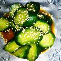 とめちゃん。's cooksnap of when they made ごまだらけ！きゅうりのポン酢和え.