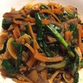 ナカマキ☆'s cooksnap of when they made 簡単節約！余ったニラと牛肉韓国風炒め物♪.