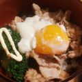やあちゃん１０'s cooksnap of when they made 牛丼　(豚丼も♪).