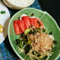 drara's cooksnap of when they made 生わかめともやしの簡単サラダ.