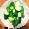 おケロ☆'s cooksnap of when they made 5分で完成！絶品 きゅうりの塩ごま油和え.
