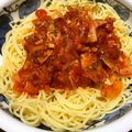 Pianoman555's cooksnap of when they made 春♡トマトと新タマとベーコンのパスタ！.