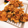 くぅちゃんかーちゃん's cooksnap of when they made 我が家の定番♡鶏、豚の簡単ザクザク唐揚げ.